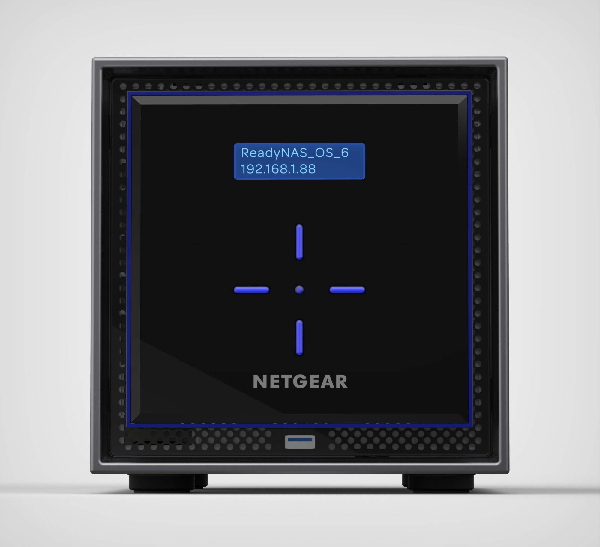 NETGEAR ReadyNAS 424 4-Bay 16 TB (4 x 4 TB) Enterprise HDD Network